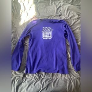 Purple, long sleeve T-shirt